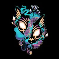 Bastet Mysteries - Ancient Egypt Goddess - design