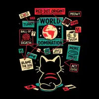 Cat Master Plan - Evil Kitten - design