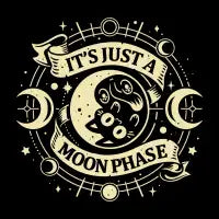 Cat Moon Phase – Magical Star Chart - design