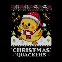 Christmas Quackers - Cute Duck - design