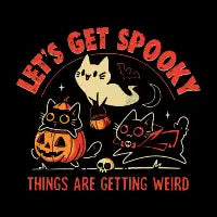 Get Spooky - Halloween Cats - design