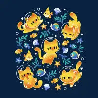 Kittens of the Sea – Cats and Fish - design