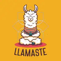Mindful Llama – Funny Meditation - design