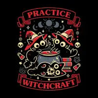 Practice Witchcraft - Funny Cats - design