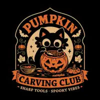 Pumpkin Carving Club - Black Cat - design