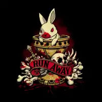 Run Away - Deadly Cute Geek Movie Rabbit - design