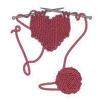 i love knitting - design