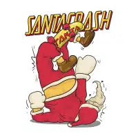 santa crash - design