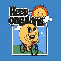 Keep on Biking - design