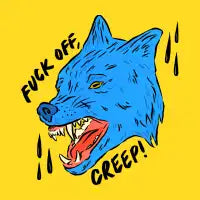 Fuck Off, Creep! - design