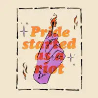 Pride Started as a Riot - design