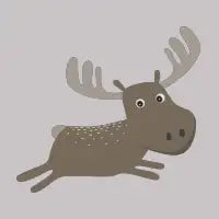 Cute Moose - design