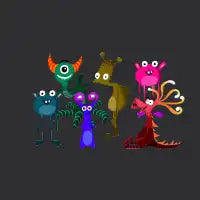 Monster Party - design