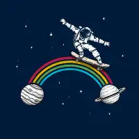 Space Skater Boy - design