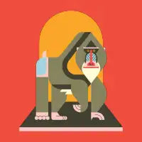 This is a Mandrill - design