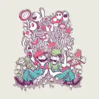 Mushrooms Party - design