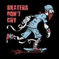 Skaters Don't cry - design
