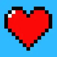 Retro Hearts - design