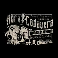 Abra Cadavera Magic Shop T-Shirt - design