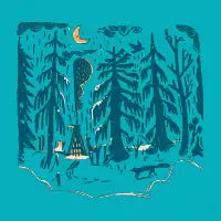 Cabin at Night - design