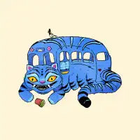 Derpy Catbus - design