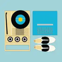 Moonrise Record - design