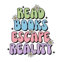 Read books escape reality - design