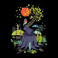 Nature will win (Black Variant) - design