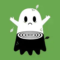 Sad ghostree - design