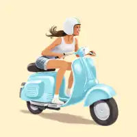 Scooter Girl - design