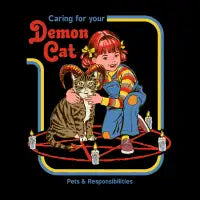 Caring for Your Demon Cat - design