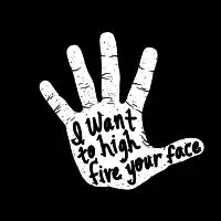 Hand to Face - design