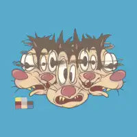 Smeared Heads 2 - design