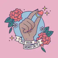 Put Your Heart On It - design