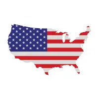 Patriotic 4th of July USA American Flag Tee - design