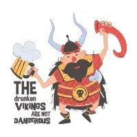 The Drunken Vikings Are Not Dangerous - design