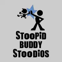 Stoopid Buddy Stoodios Vertical Logo - design