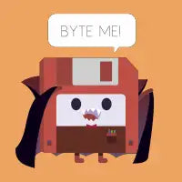 Floppy Disk - Byte Me - design