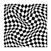 Black & White Wavy Plaid - design