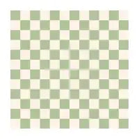 Green/Off white Checkered - design