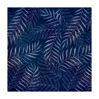 Navy/Rose Foliage - design