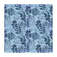 Tropical Blue Leaves - design