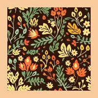 bucolic pattern - design