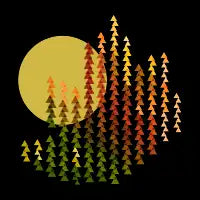 sunny forest - design