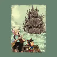 Pinocchio versus Zilla - design
