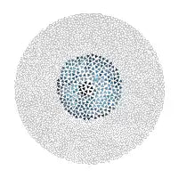 blue star eye - design