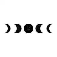 Moon - Black - design