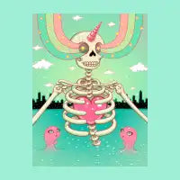 Skeleton Heart - design