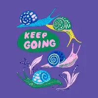 keep going snails - design