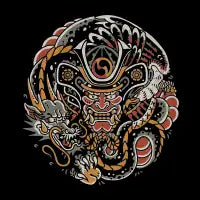 ONI SAMURAI DRAGON - design
